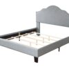 Kopa - California King Upholstered Bed - Gray - Image 4