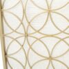 Thayer - Single Panel Iron Fireplace Screen With Geometric Design - Gold - Image 9