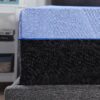 Refresh - 12" Queen Size Flex Head Memory Foam Hybrid Mattress & Adjustable Base Bundle - Blue - Image 9