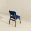 Carlos - Solid Back Side Chair (Set of 2) - Brown / Navy Blue - Image 5