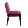 Carmen - Contemporary Chair (Set of 2) - Black / Hot Pink - Image 3