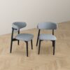 Korbin - Dining Chair (Set of 2) - Gray / Light Gray - Image 2
