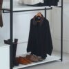 Fiona - Freestanding Walk In Wood Closet System With Metal Frame Melamine - White - Image 7