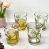 Palm Tree Design Acrylic Glasses (Set of 4) Dof 15Oz, Unbreakable Bpa Free Plastic Tumblers - Clear - Image 6