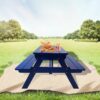 Durable Children's Dining Table And Chairs Set Multi Functional - Blue - Image 2