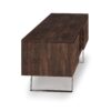 Lowry - Handcrafted, TV Media Stand - Distressed Charcoal Brown - Image 3