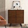 Lowry - Medium Storage Cabinet - Walnut Veneer - Image 8