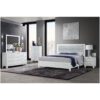 Omoda - Full Bed With LED - White - Image 5