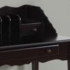 Computer Desk For Home Office, Laptop, Storage Drawers, Traditional - Cherry - Image 2