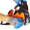 High Performance 22" 58Cc Gasoline Chainsaw For Trees And Wood Cutting Epa Compliant - Orange - Image 16