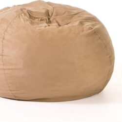 Comfortable High Density Shredded Foam Bean Bag Chair With Removable Microsuede Cover - Tuscany