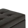 Cosmopolitan - Storage Ottoman - Tanners Brown - Image 6