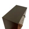 5 Drawer Chest Metal Handles Locking Top Drawer Metal Glide Rails Melamine Laminate - Red Cocoa Espresso - Image 3