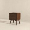 Caroline - Night Stand 2 Drawer - Dark Brown - Image 4