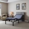 Bt2000 - Twin Adjustable Bed Base With Full-Range Positions Adjustment - Blue / Gray - Image 2