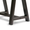 Sawhorse - Desk - Dark Chestnut Brown - Image 5