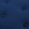 Yolanda - Round Upholstered Accent Ottoman - Navy Blue / Gold - Image 7