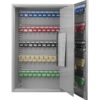 150 Key Adjustable Key Cabinet With Key Lock - Gray - Image 4