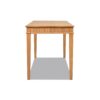 Dumont - Modern Farmhouse 1 Drawer Fluted Home Office Writing Desk - Natural Blonde - Image 3