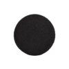 Fuji - Mushroom Footstool Ottoman - Ebony Black - Image 2