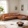 Garland - Right Sectional Sofa - Cognac - Image 5