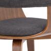 Lowell - Bentwood Dining Chair - Charcoal Gray - Image 4