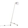 Eileen - Contemporary Floor Lamp - Nickel / White - Image 4