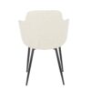 Boyne - Industrial Chair - Black / Cream - Image 4
