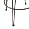 Outdoor Rattan Barstools With Black Brush Copper Iron Frame (Set of 2) - Multi Brown - Image 13