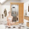 Infrared Sauna Room Single Room - Natural - Image 2