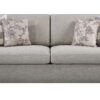 Niamey - Sofa With 4 Toss Pillows - Walnut - Image 2