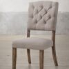 Bernard - Weathered Side Chair (Set of 2) - Beige / Oak - Image 4