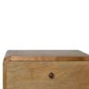 Curved Bedside Table - Oak - Image 4