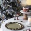 Plastic Charger Plate (Set of 6) - Gold - Image 3