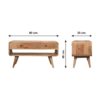 Reverse Curve Media Unit - Oak - Image 10