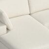 Charlie - Deep Seater Left Sectional Sofa - Cream - Image 11