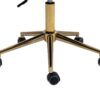 Modern Home Office Desk Chair With Wheels, Swivel, Height Adjustable - Beige - Image 26