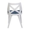 Charlotte - Farmhouse Chair (Set of 2) - White / Blue - Image 5