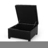Storage Ottoman For Living Room, Bedroom - Black - Image 12