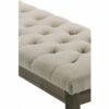 Waverly - Tufted Ottoman Bench - Natural - Image 3