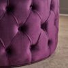 Modern Glam Ottoman Velvet - Fuchsia - Image 4