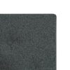 Twin Size Upholstered Platform Bed Frame With Button Tufted Linen Fabric Headboard - Dark Gray - Image 9