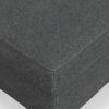 Ava - Mid Century Sofa With Ottoman Set - Dark Gray - Image 10