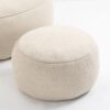 Bedding Bean Bag Sofa Chair High Pressure Foam Bean Bag Chair Adult Material With Padded Foam Padding Compressed Bean Bag With Footrest - Beige - Image 18
