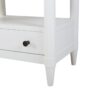 Open Nightstand With 2 Drawers - White - Image 2