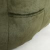 Beanbag Chair, Beanbag Sofa Chair With Armrests Stuffed High Density Foam, Lazy Sofa Comfy Chairs Beanbag Chair For Adults In Living Room, Bedroom Reading - Green - Image 9