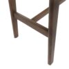 Bar Height Dining Table With Splayed Legs And Elongated Rectangular Top - Walnut - Image 8