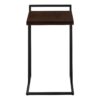 Accent Table, C - Shaped, Versatile Design - Espresso - Image 3