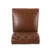 Broxton - Tuft Dining Rolltop Chair (Set of 2), Contemporary Design - Light Brown - Image 10