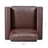 1 Seater Sofa - Brown - Image 7